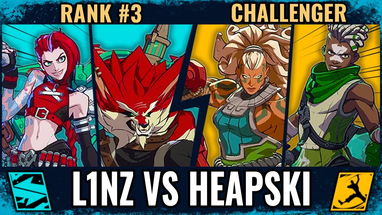 L1Nz против Хепски – [Рейтинг #3] Уорвик Джинкс против Иллаои Экко [Претендент] | 2XKO