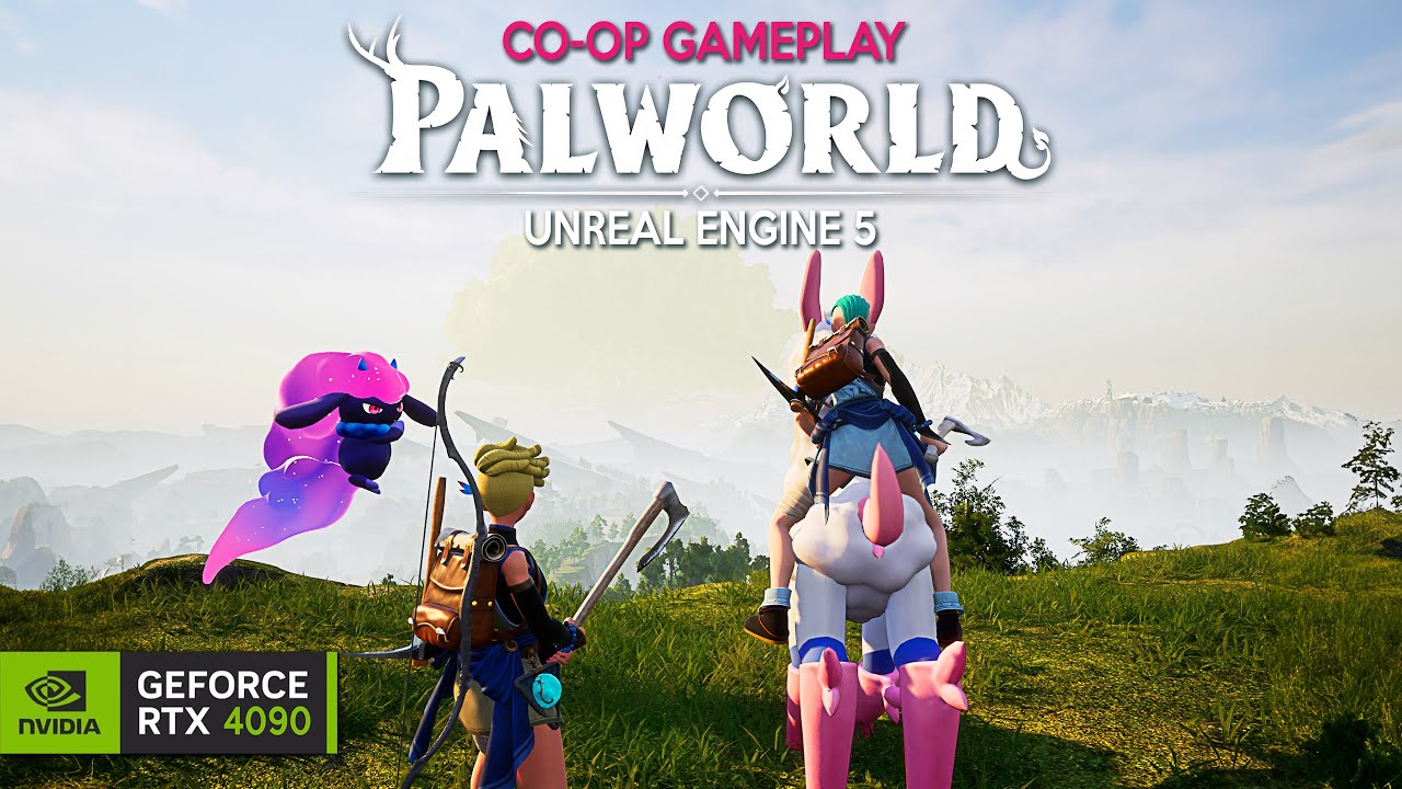 PALWORLD Coop Gameplay and First Boss | New Survival Pokemon in UNREAL