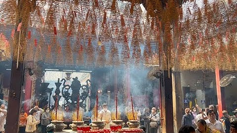 Tết Nguyên Tiêu viếng Chùa Ông và Chùa Bà Thiên Hậu ở Quận 5 Sài Gòn