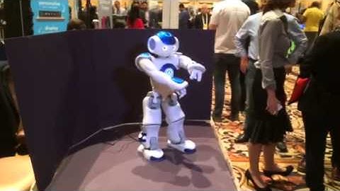 CES 2015: Pepcom Robot showing off its stuff