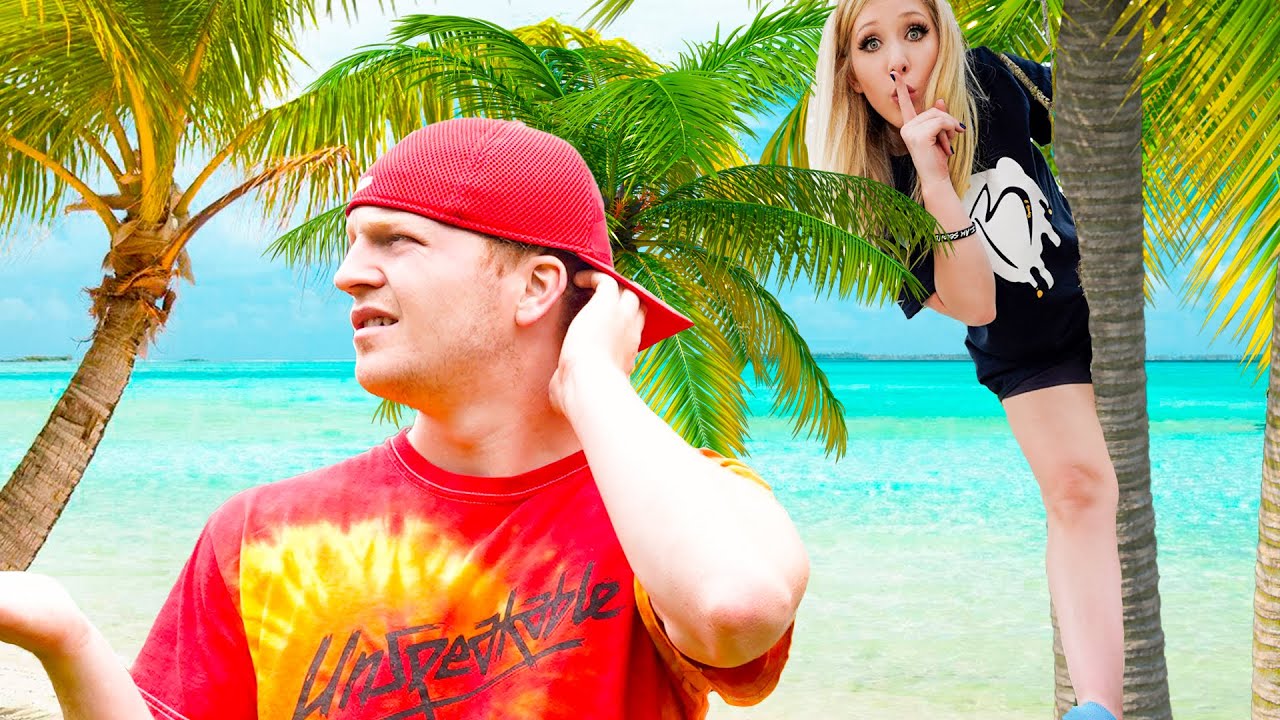 I Hid on Unspeakable's Private Island for 24 Hours.. *He Had No Clue