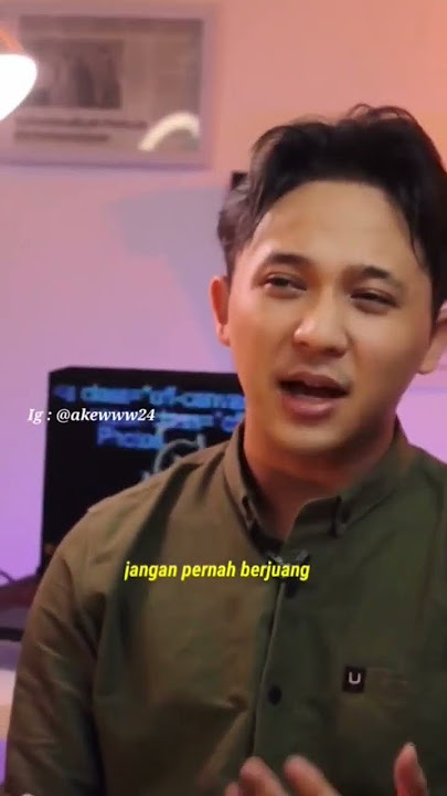 JANGAN PERNAH JADI PELANGI UNTUK ORANG YANG BUTA WARNA #katakata