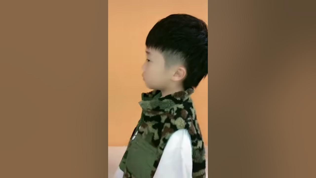 Kiểu Tóc Khá Bảnh Dành Cho Bé Trai #short - YouTube