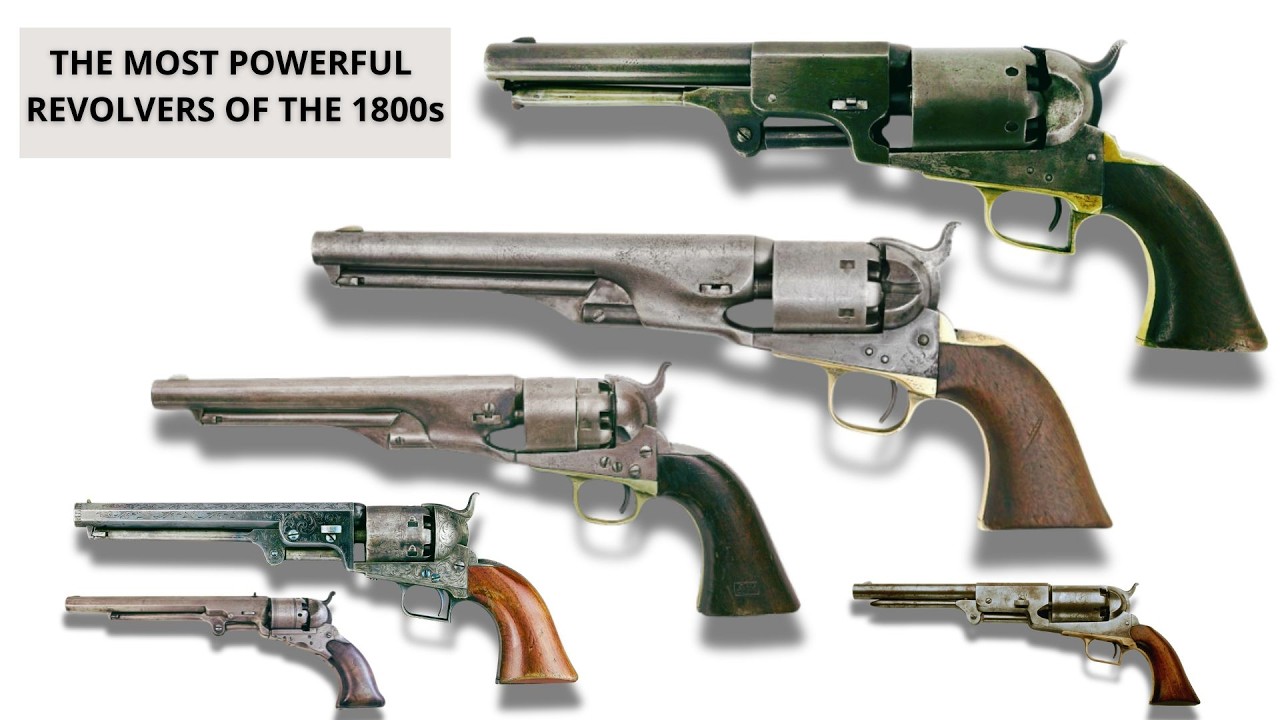 REVOLVERS – COLT’S PERCUSSION ERA (19TH CENTURY)