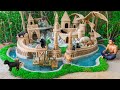 Dog Rescue From Cave Feeding Dog 50 Days Build Dog Castle And Moat Around Dog House