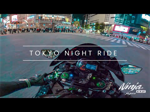 Tokyo Night ride by Ninja H2  with CBR1000RR  Episode 20/東京 Kawasaki Ninja H2【4K】