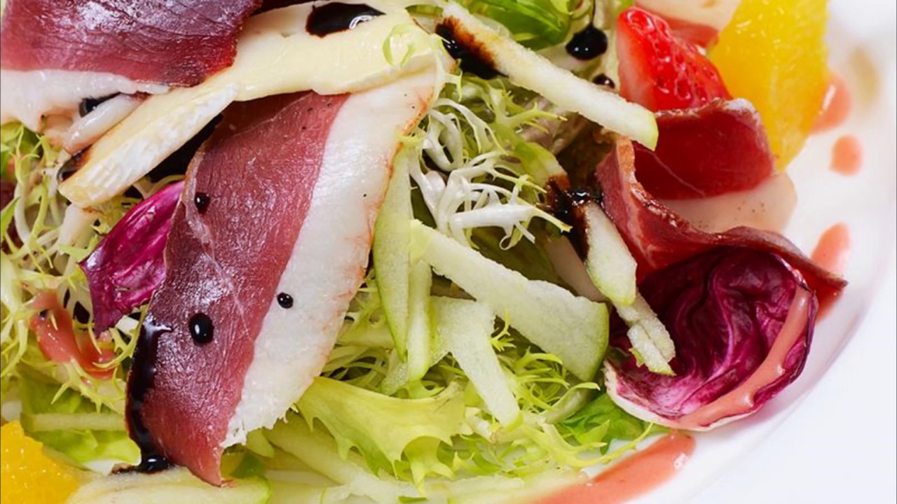 Recette : Salade magret de canard - YouTube