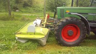 2. Schnitt 2017 Fendt 312 LSA mit Claas WM 290 F