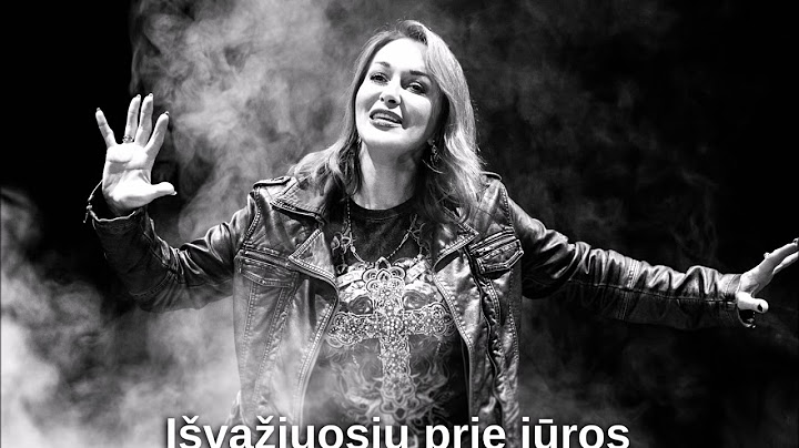 Džordana Butkutė - Išvažiuosiu Prie Jūros (Oficialus audio)