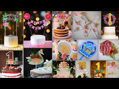 Video: Cake Topper - Stilfuld Dekoration