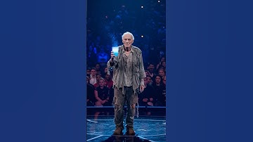 Old man transform into a young guy, Shocking performance #agt