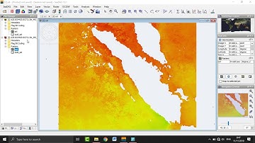 PETA SEBARAN SUHU PERMUKAAN LAUT MENGGUNAKAN APLIKASI SeaDAS