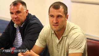 Sergey Kovalev "I understand why Canelo doesn't want to fight Golovkin..who is not stupid!"