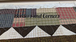Borders and Corners