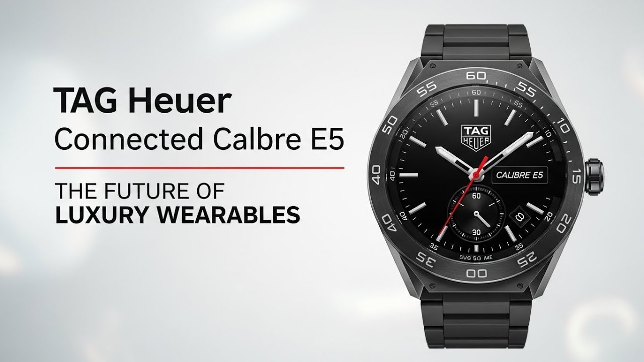 TAG Heuer Connected Calibre E5 – Вы не поверите, какие у него интеллектуальные функции!