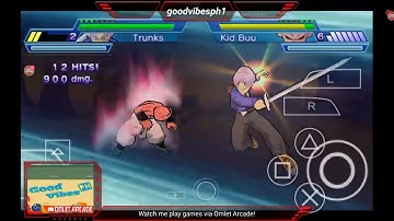 Dragonball Z Shin Budokai 2 |  Trunks Transformations / Attacks