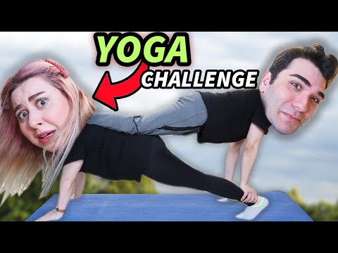 YOGA CHALLENGE ! 😅  w/ Turgut Ekim ( En saçma ve komik videom olabilir 😂)