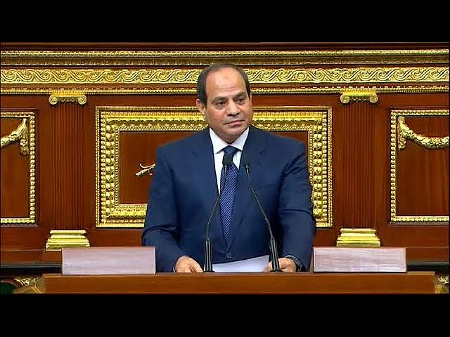 Abdel Fatah al Sisi sworn in as Egyptian president class=