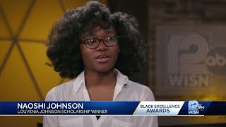 Black Excellence award winner: Naoshi Johnson