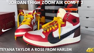 Teyana Taylor Air Jordan 1 Zoom CMFT 2 A Rose From Harlem