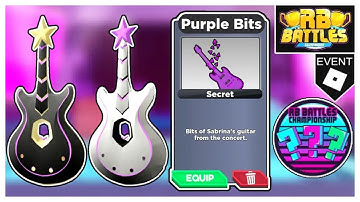 (PURPLE BITS) How to get SABRINA
