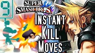 Super Smash Bros ALL INSTANT KILL MOVES (Wii U)