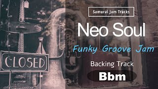 Neo Soul Guitar Backing Track in Bbm