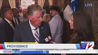 Gov. Dan McKee thanks family, friends and Helena Foulkes following Foulkes primary win screenshot 3