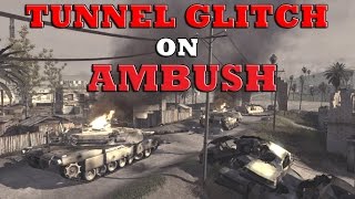 Tunnel Glitch on Ambush - Modern Warfare Remastered