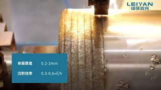 Laser Cladding Machine Test Samples - SFH3050L Wide beam (20mm 40mm) laser cladding machine
