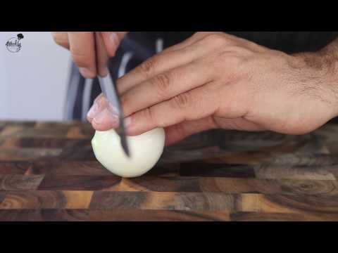 Как правильно резать лук кольцами