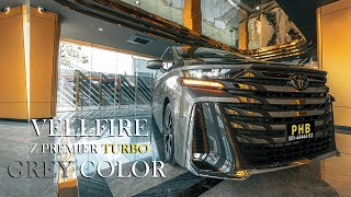 VELLFIRE Z TURBO GREY COLOR