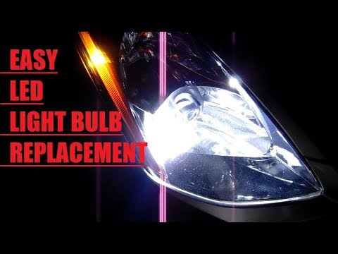 350z एलईडी बल्ब रिप्लेसमेंट # निसान350z#LEDbulbinstall#Zociety