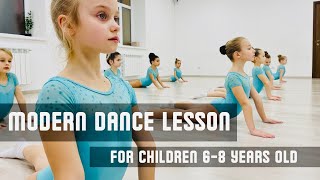 Modern Dance Lesson For Children 6-8 Years Old
