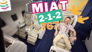Der Thron in der Mitte?! 🙈 MIAT Business Class 767 | YourTravel.TV