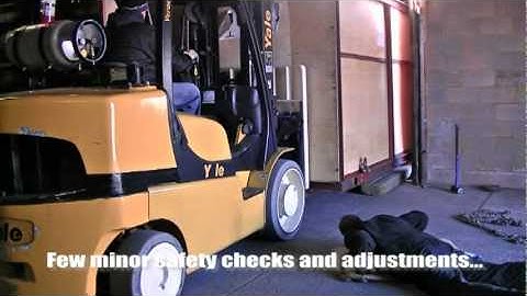 11,000 lbs. crates unload video