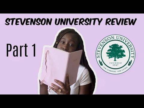 STEVENSON UNIVERSITY REVIEW | PART 1