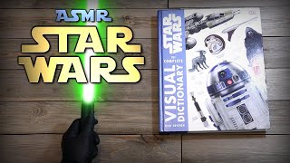 ASMR - STAR WARS DICTIONARY BOOK REVIEW - Whispers, Mouth Sounds, Page Flipping, Relaxing screenshot 5