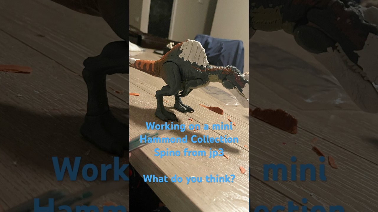Hammond collection spinosaurus custom