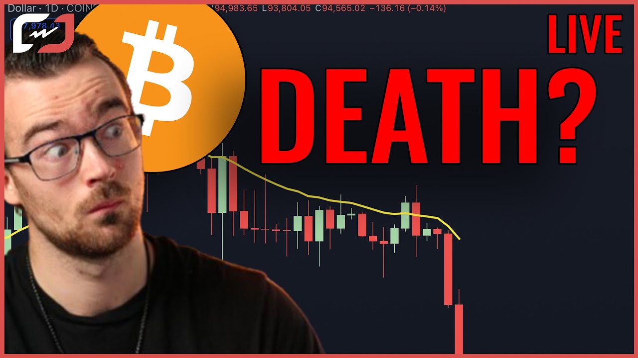 BITCOIN CRASHING THROUGH THE FLOOR! WHERE'S THE BOTTOM!? - YouTube