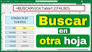 Cómo TRAER DATOS de OTRA HOJA en Excel (Fácil, Automático y SIN Errores)