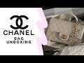 CHANEL BAG UNBOXING / Chanel Mini Flap Bag With Top Handle / Sinead Crowe