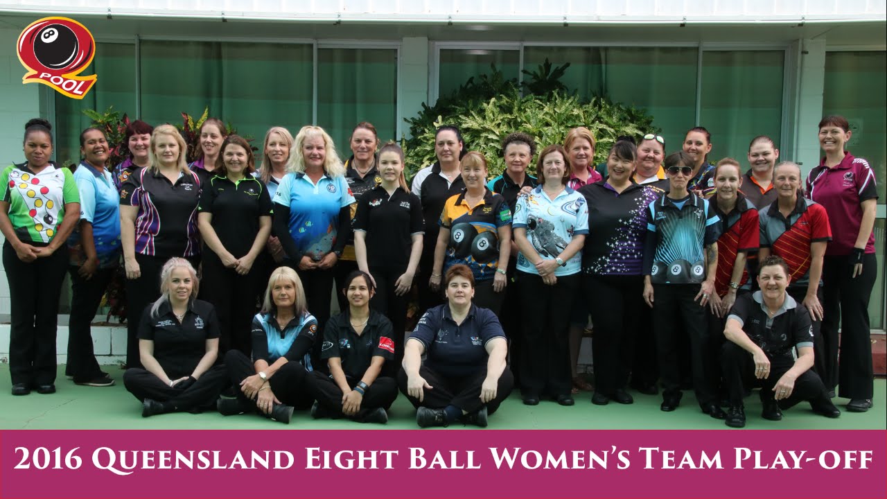 2016 Qld 8 Ball Womens State Team Playoff Sun PM YouTube