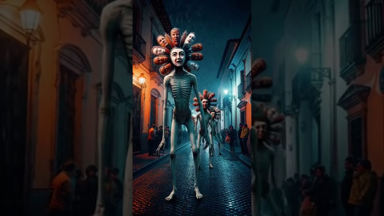 Quito's Midnight Horror: Giant Aya Uma Stalks Colonial Streets! 