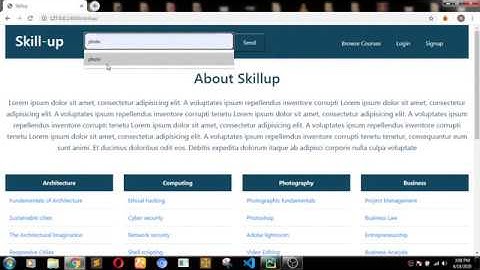 CS50W FINAL PROJECT -  Skillup