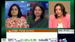 CNBC Bazaar Corporate Radar 05 Oct 2015  Aruna Jayanthi   CEO, Capgemini India   Celebrat