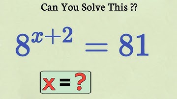 A Very Nice Olympiad Math Exponential Problem | Easy & Tricky Solution