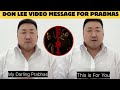 Korean Superstar Don Lee Sweet Message To Darling Prabhas After Joining Salaar 2 Movie Team Spirit