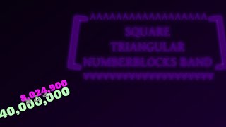 [EPILEPSY WARNING] Square Triangular Numberblocks Band