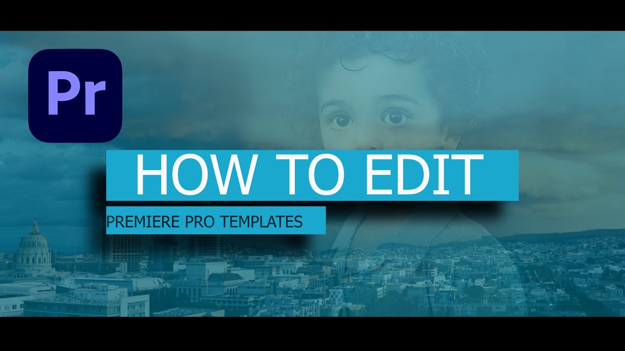 how to edit Templates In Premiere Pro - YouTube